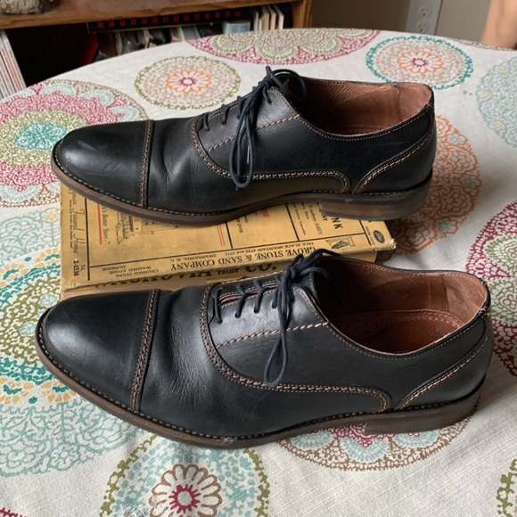 Johnston & Murphy Men’s Dark Brown Wingtip Oxfords 11 EUC 59-11825 - Picture 12 of 12